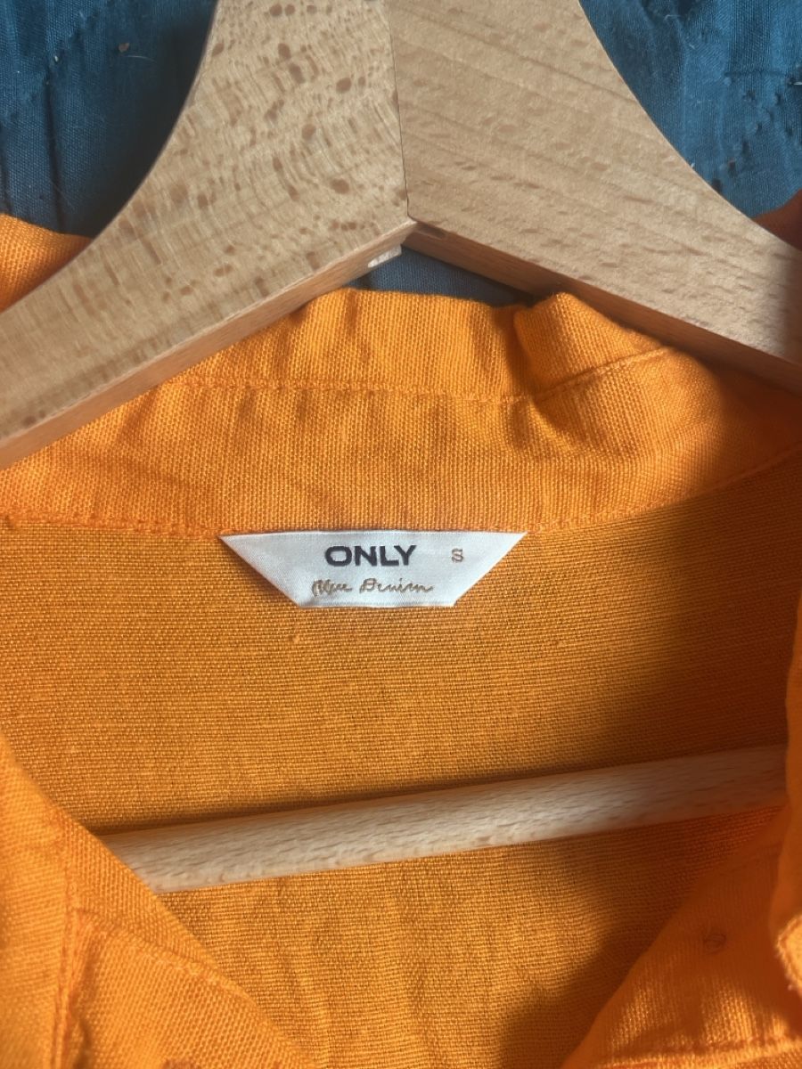 Only Camicette: Only Bluse, Grösse S, Orange, Top Zustand! – Usato da Kaisten venduto da saleforfun 1