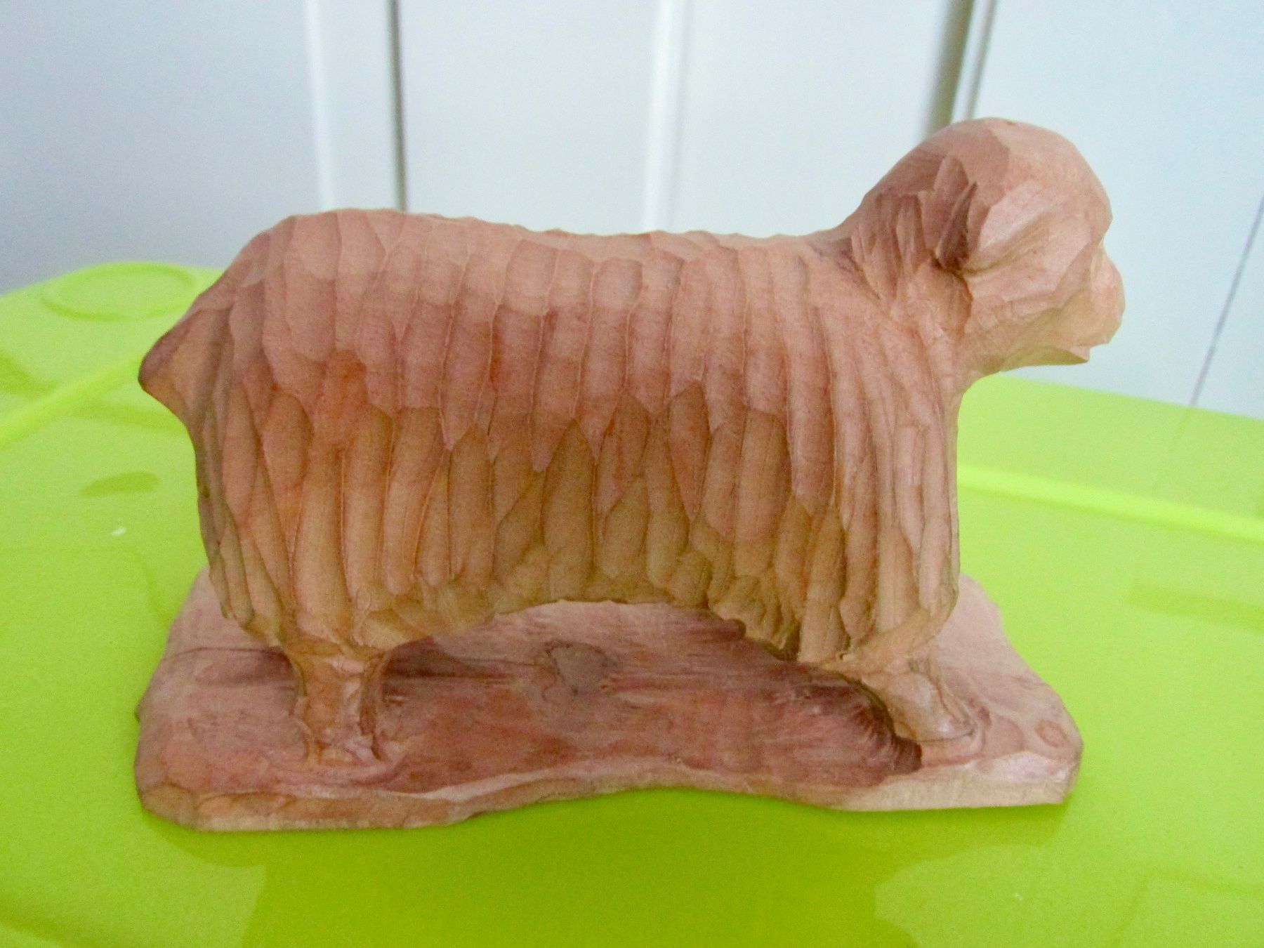 Statuette: geschnitzte Figur aus Holz: Schaf – Usato da Winterthur venduto da mat_q5d5 4