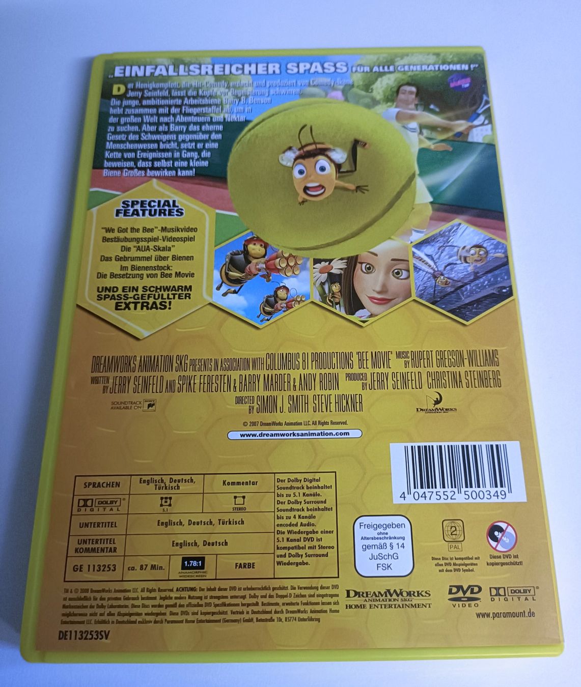 Tous les DVDs: BEE MOVIE Das Honigkomplott auf DVD – D'occasion à Köniz par Movieportal007 1