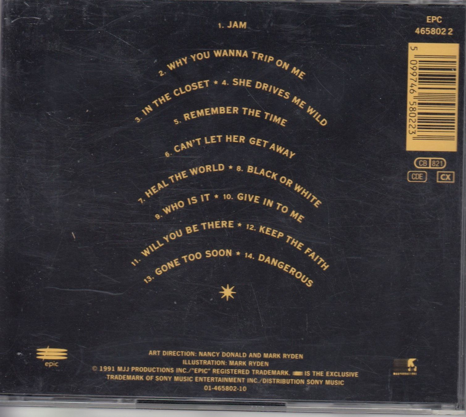 CD: CD Michael Jackson Dangerous 13 Titel – Usato da Spreitenbach venduto da Turbo_1105 1