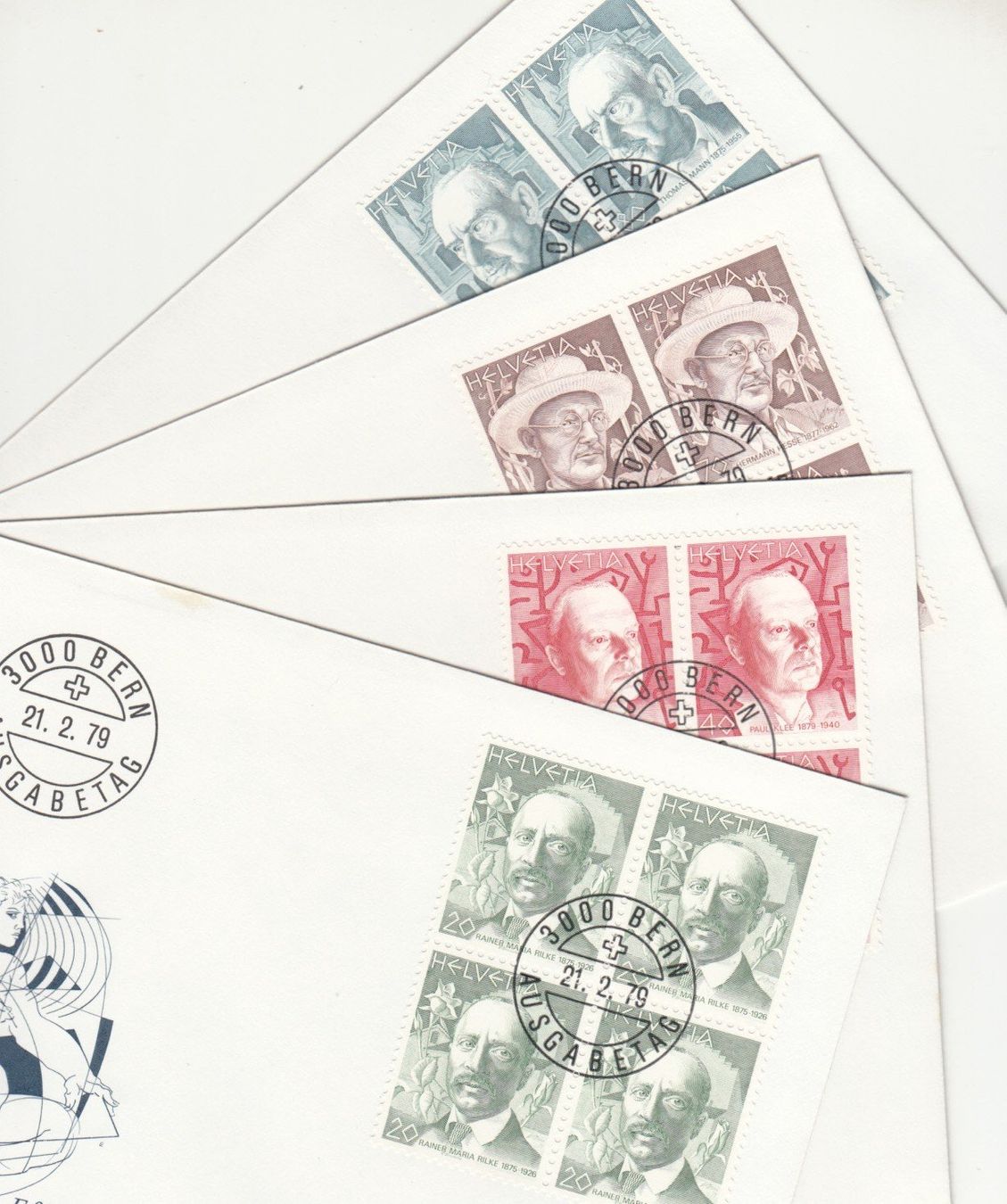 Tutti i francobolli: SBK 626 - 629 4er Block FDC – Usato da Bürglen TG venduto da StampGraf