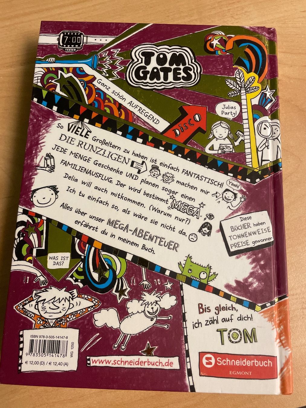 Libri: Tom Gates Jugend Lesebuch – Usato da Obergerlafingen venduto da cabo4 1