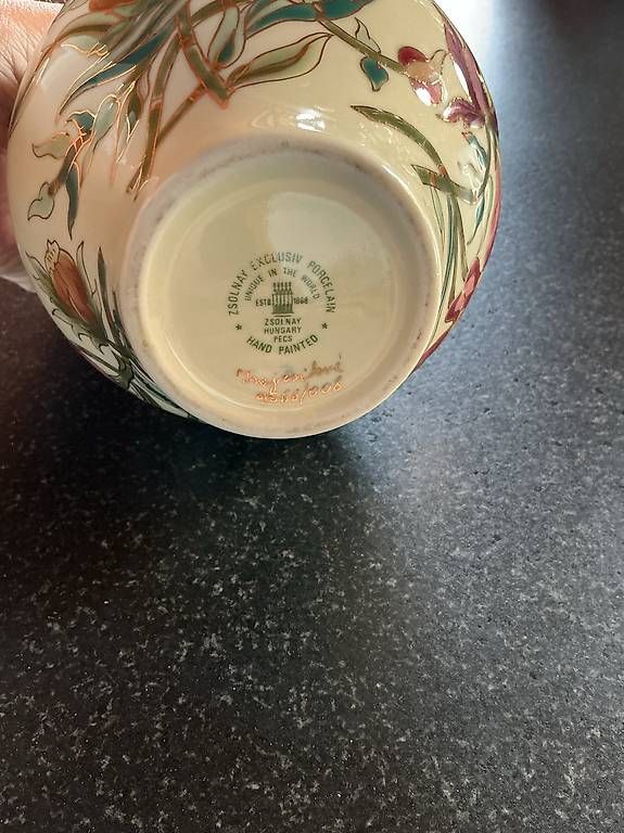 Vasen & Gefässe: Zsolnay Vase  – Neu und originalverpackt aus Freienstein von EAGLE007 1
