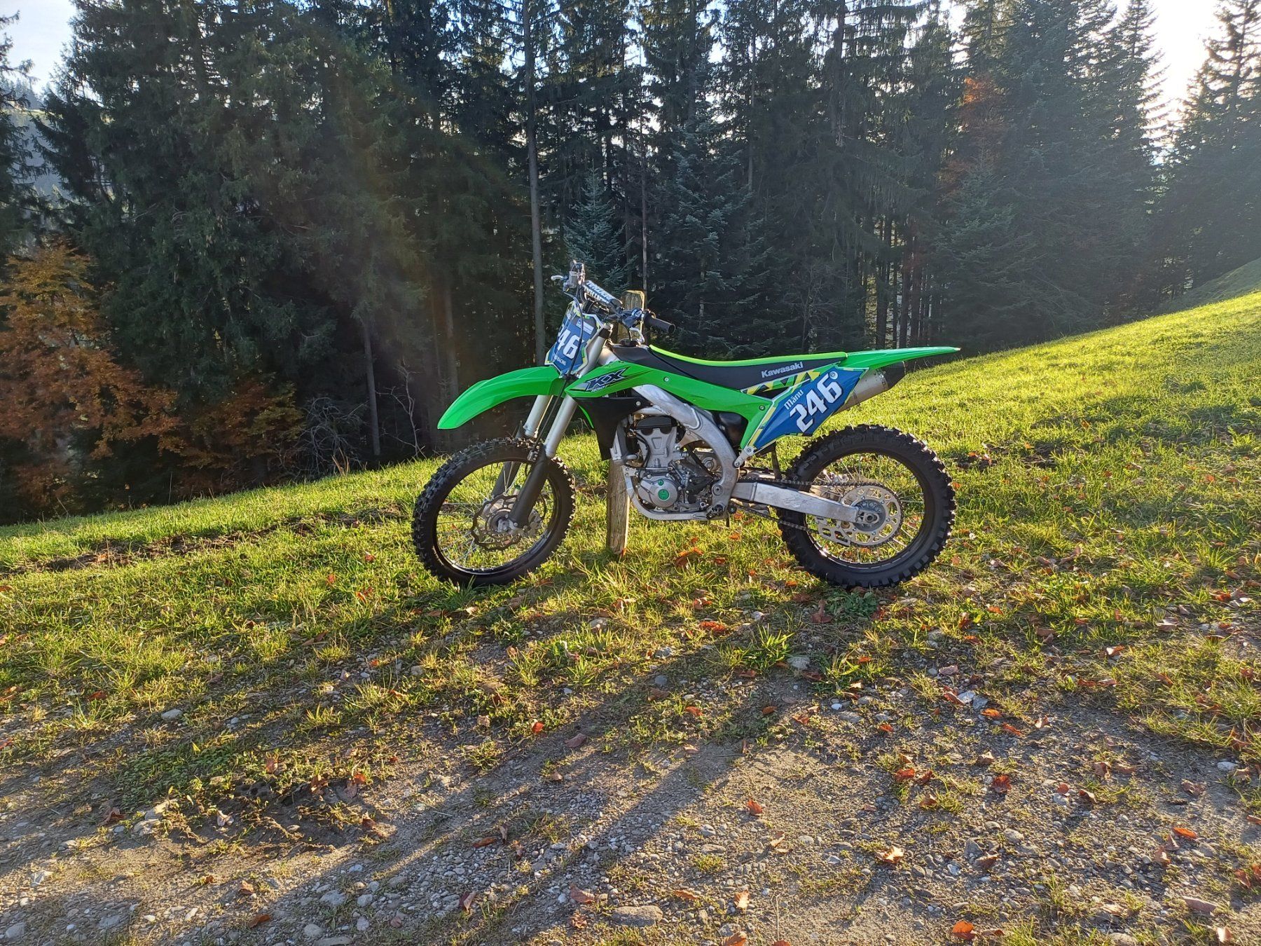 Enduro: Kawasaki 450 – D'occasion à Trub par Actros87
