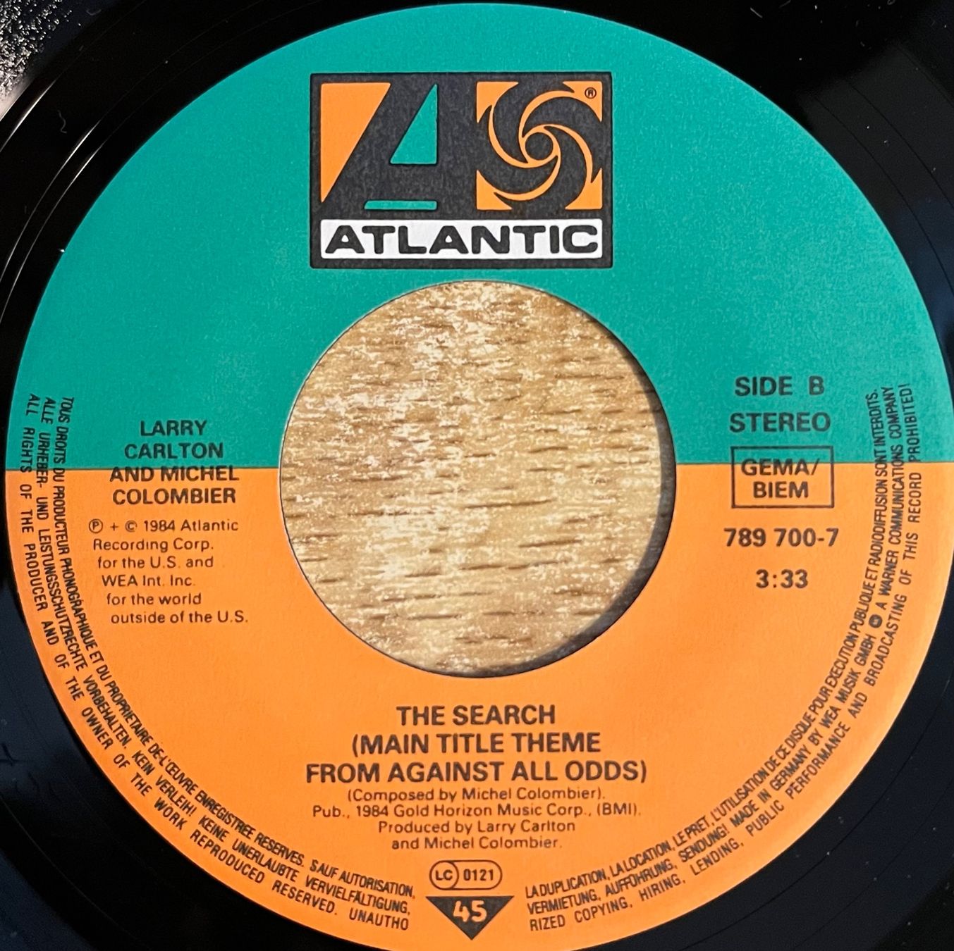 Dischi in vinile: PHIL COLLINS - AGAINST ALL ODDS – Usato da Bussigny venduto da vinyl-pas-cher 3