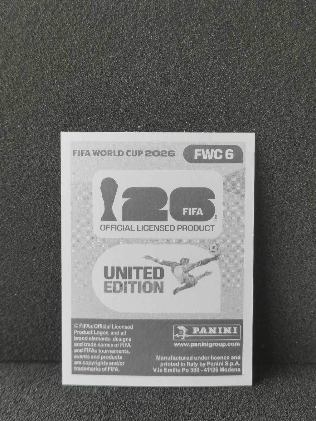 Panini Sammelbilder & Trading cards: Panini Wm 2026 Sticker :FWC 6 – Gebraucht aus Einsiedeln von sza_588x 1