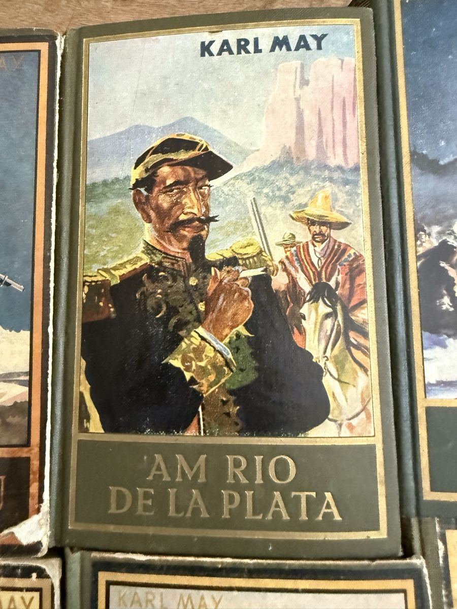 Bücher: 6 alte Karl May Bücher – Gebraucht aus St. Gallen von katercarlos 3