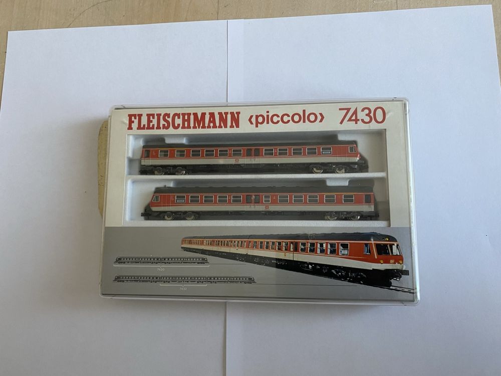 Schöner Fleischmann Dieseltriebzug N 7430 BR 614 läuft gut (Gebraucht ...