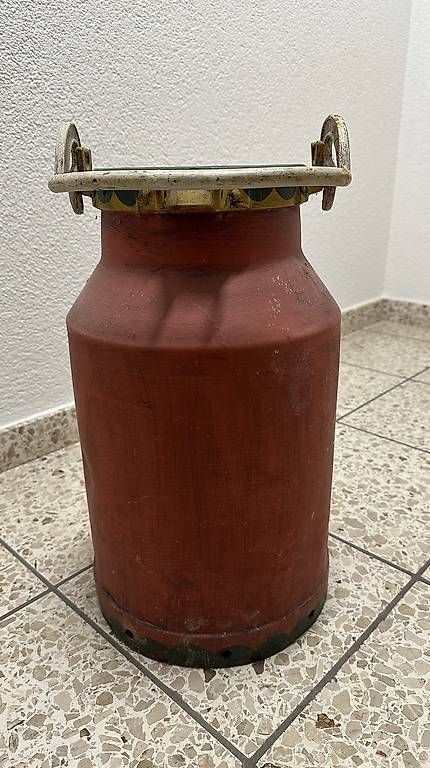 Agricoltura: Milchkanne bemalt 28 x 50 cm – Usato da Winterthur venduto da Kand1s 1