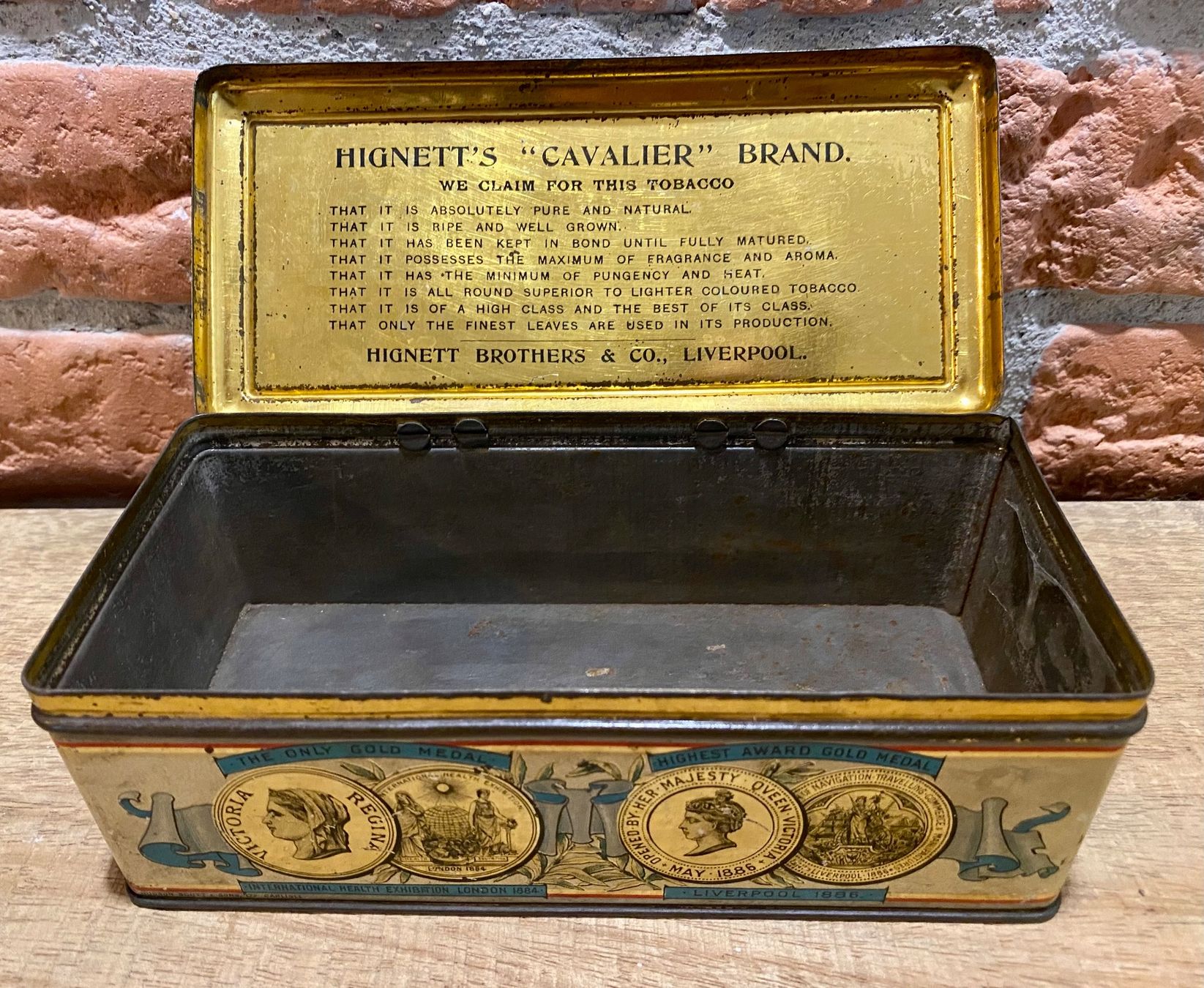 Pots: 1900 - HIGNETT BROS & CO Zigarette Tabak Dose England – D'occasion à Root par ENGLAND-TREASURES 7