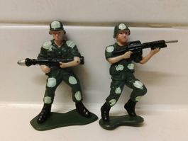 Lot figurines militaires marque inconnu vintage