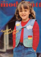 Muntere Mädchenmode, meyers modeblatt Nr. 33, August 1981