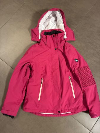 Pinke Winterjacke / Skijacke für Mädchen, Gr. 38