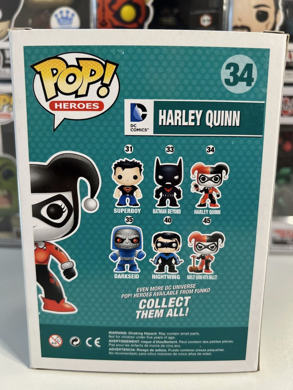 Funko Statuette: Funko POP! DC Comis Harley Quinn (Sortie 2016) – Usato da Le Mouret venduto da perfectbijou 2