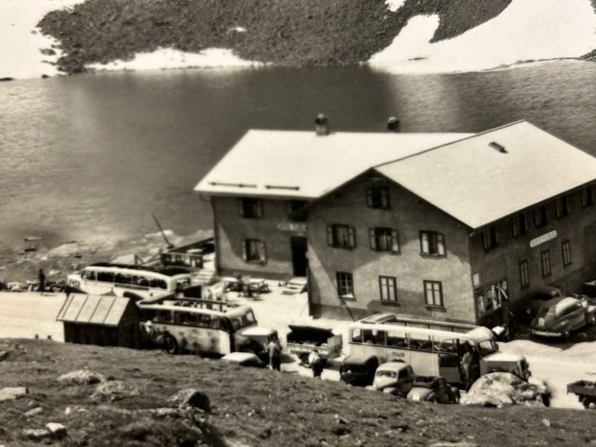 Ansichtskarten: Flüelapass Davos Postauto – Gebraucht aus Fanas von Alessio11 1