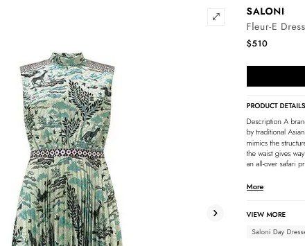 Vestiti: Saloni Kleid / robe 36 – Usato da Collonges venduto da arashee 8