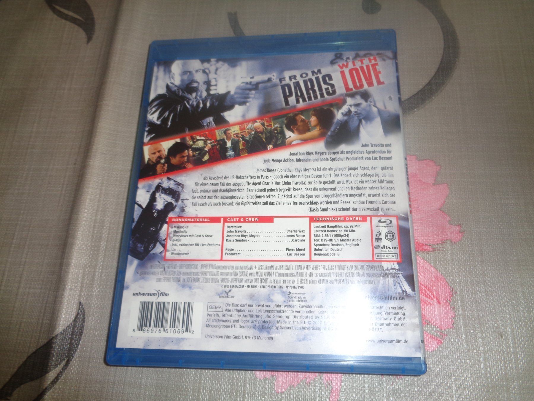 Tutti i DVDs: From Paris with Love BLU-RAY – Usato da Olten venduto da Disc-Verkauf 2