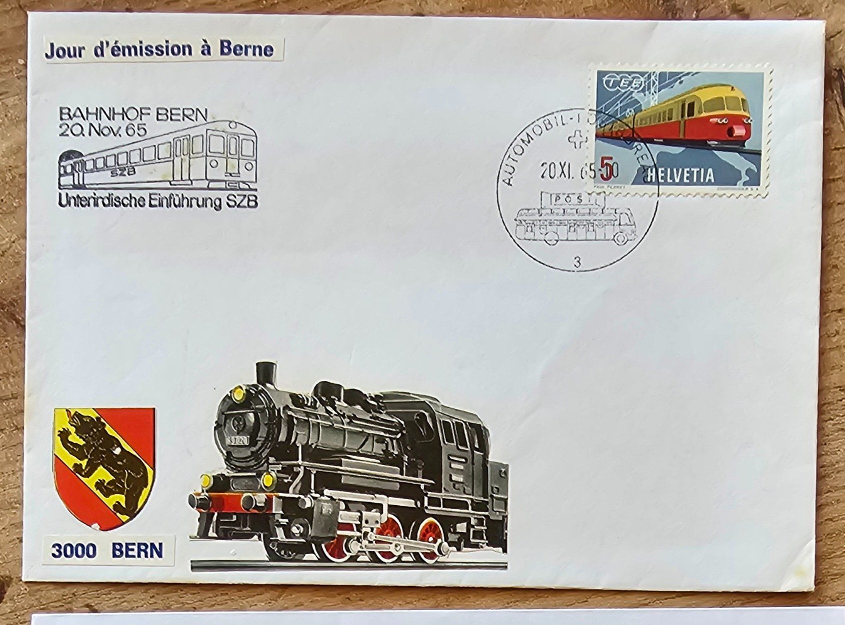 Tutti i francobolli: Sst Brief Bern - sehen ! – Nuovo (secondo la descrizione) da Les Valettes venduto da Nuba1