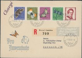 1951 - Pro Juventute - Ersttagsbrief FDC ET - italienisch·it