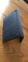 Coach Portemonnaie / Passport Grau/Schwarz