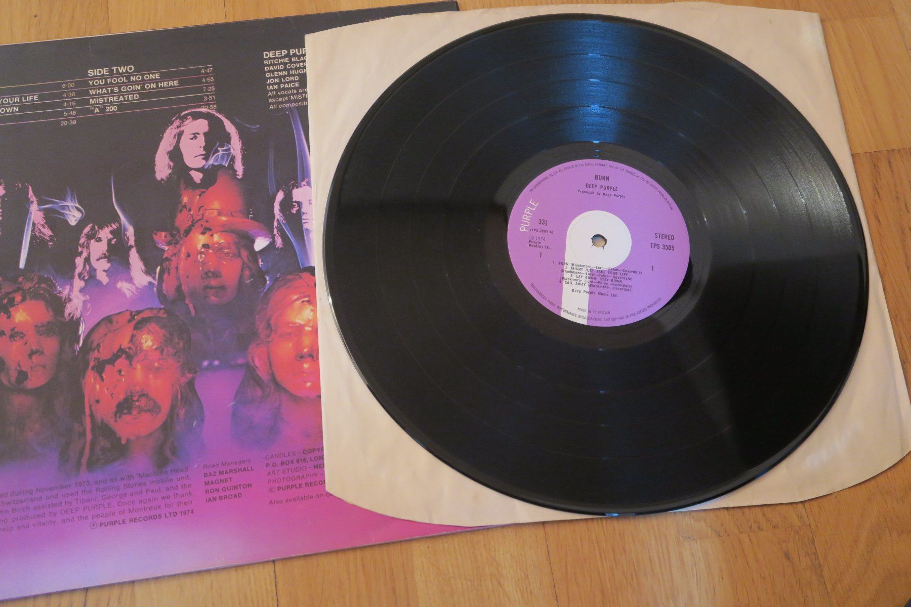 Dischi in vinile: Deep Purple – Burn – Usato da Thun venduto da Karibu70 2