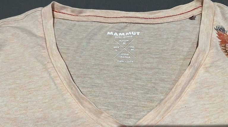 Mammut T-shirt: Tshirt Mammut, Gr M, rosa – Usato da Langendorf venduto da winterjasmin 2