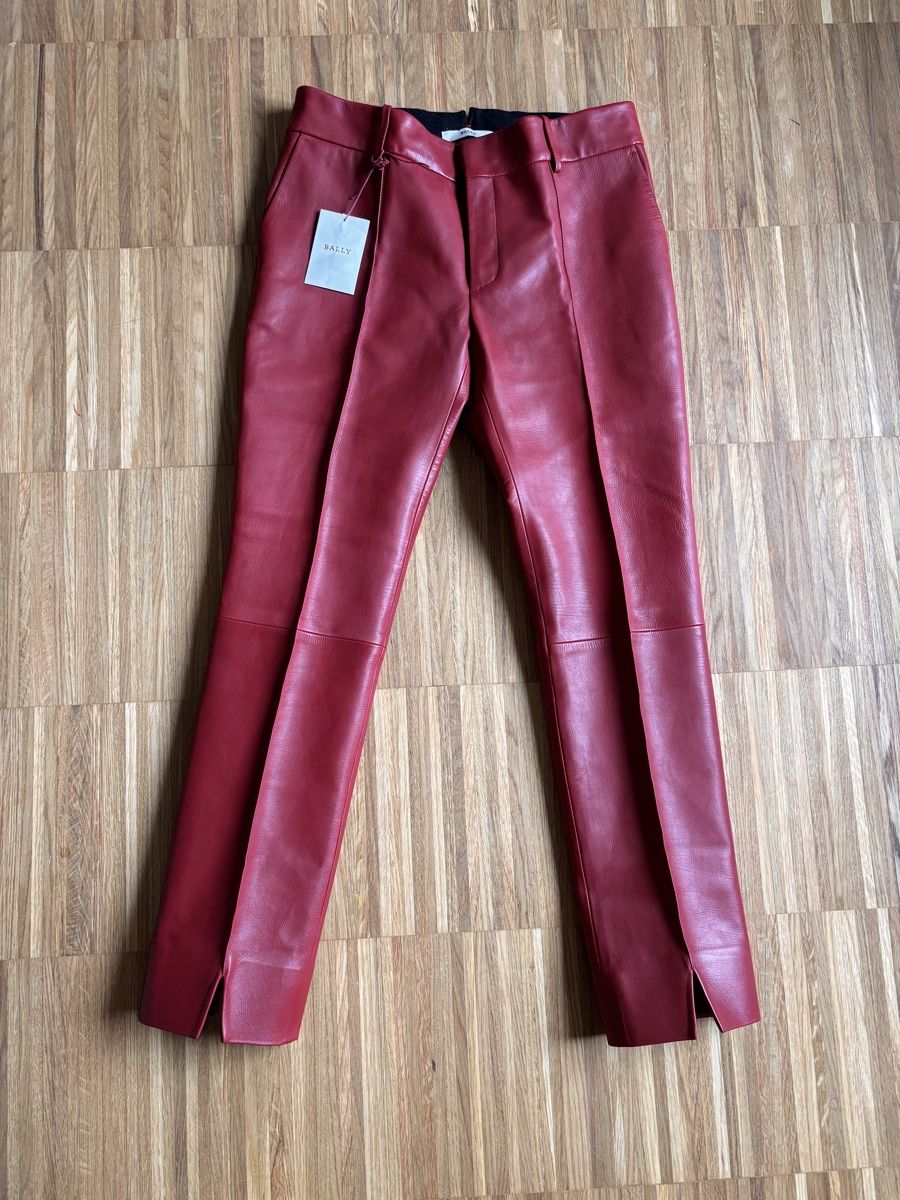 Bally Hosen: Bally Lederhose. Neu! Gr. 40 – Neu (gemäss Beschreibung) aus Luzern von lor_x8hx