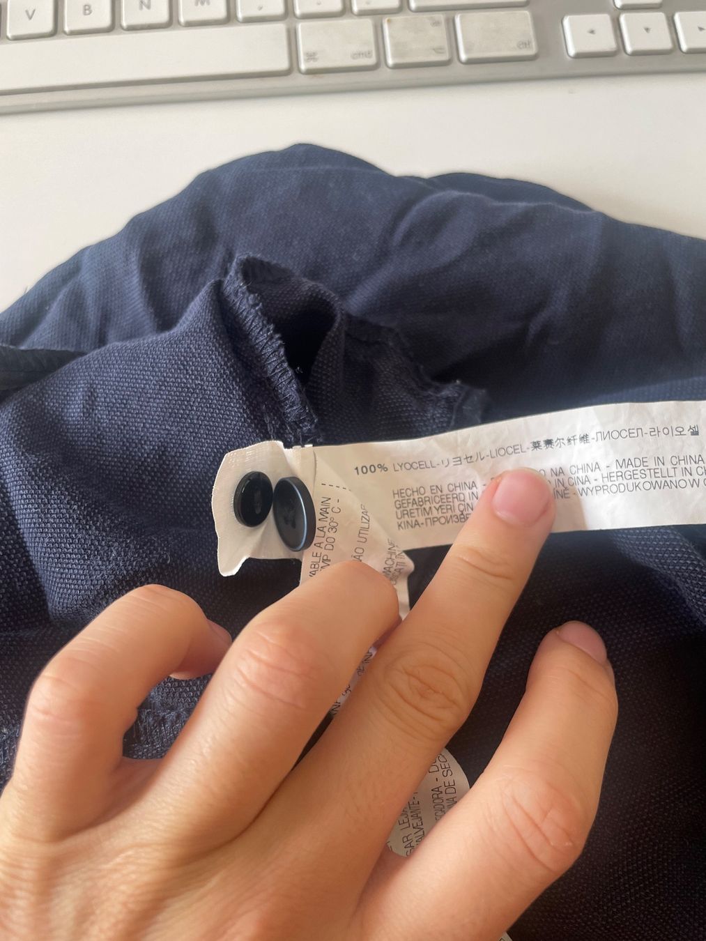 Zara Tute: Zara jumpsuit, blau – Usato da Zürich venduto da LeTeNiDo 3