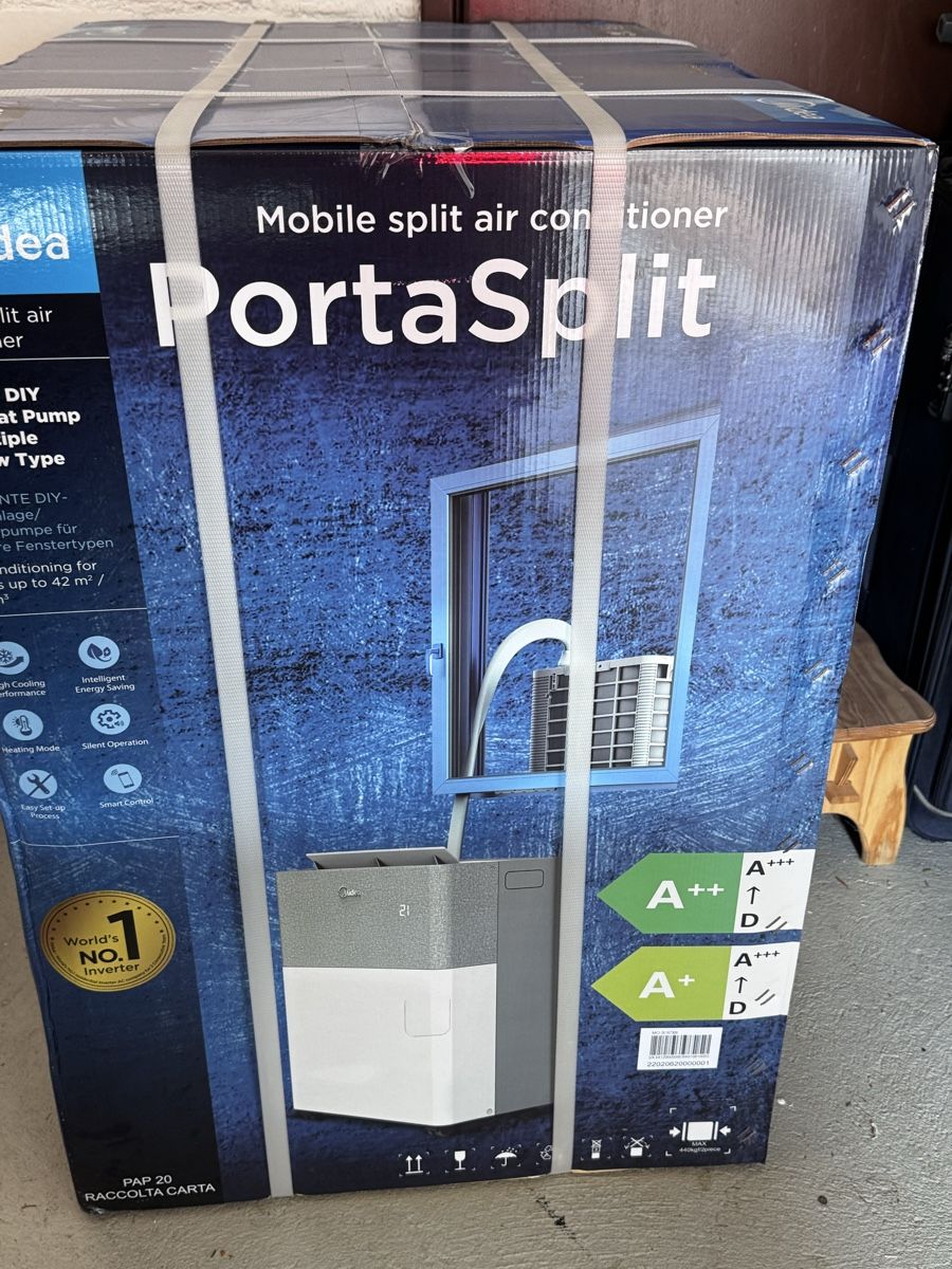 Midea Klimageräte: Midea PortaSplit Mobile Air Conditioner NEW SEALED-PACKED – Neu und originalverpackt aus Hugelshofen von vic_9yd2