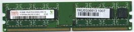 HYNIX 512MB 1Rx8 PC2-5300U-555-12 DDR2-667MHz non-ECC RAM