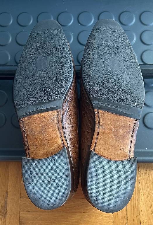 Scarpe da uomo: Chaussures Homme Cuir autruche – Usato da Versoix venduto da jen_k2qv 1