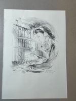 Yvonne Külling Lithografie original signiert 30x42cm