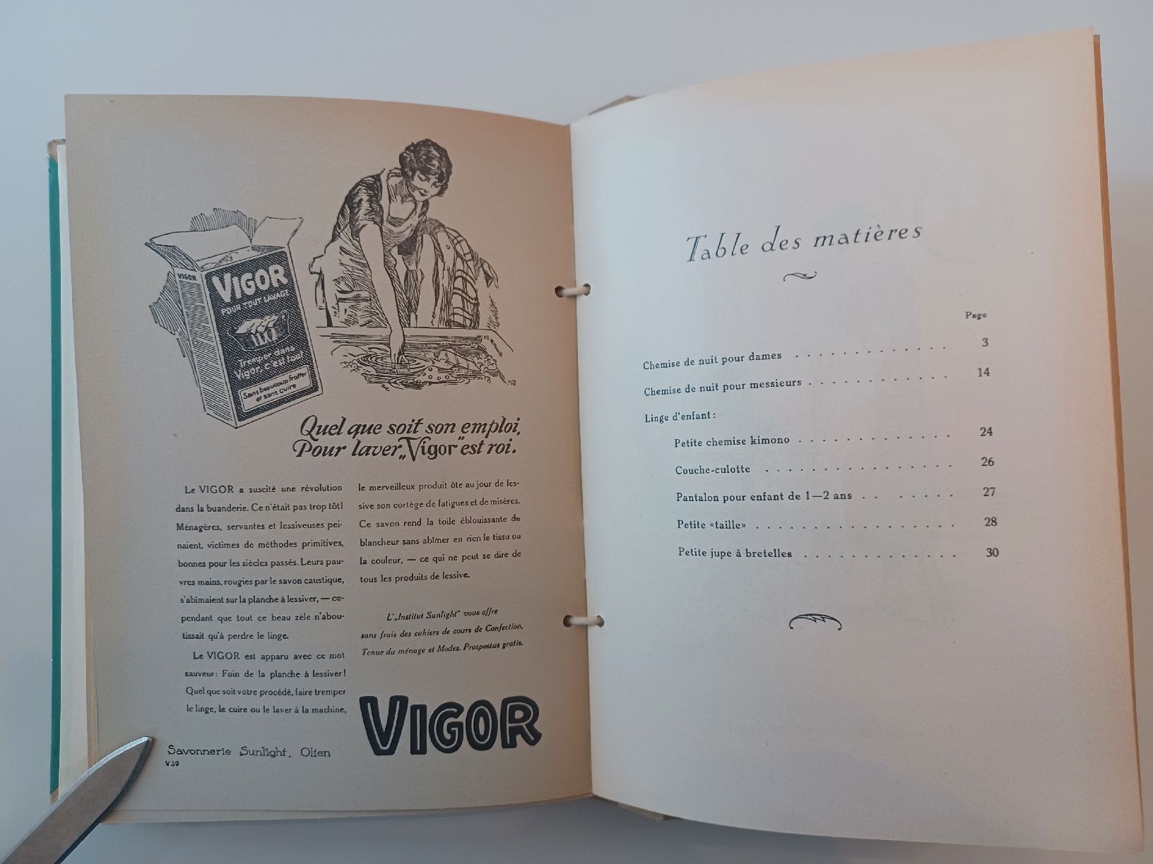Libri: Manuel sunlight - coupe et confection – Usato da Lausanne venduto da Grabock 5