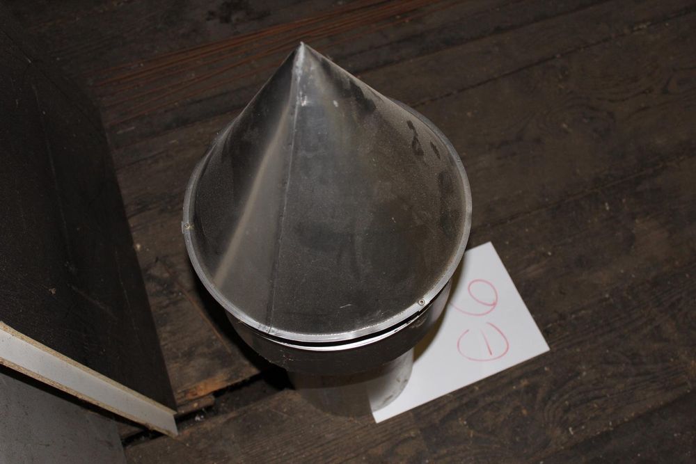 Schornsteinabdeckung Edelstahl 304 - Rund, Regenschutz Für Lüftungskanäle & Abzugshauben