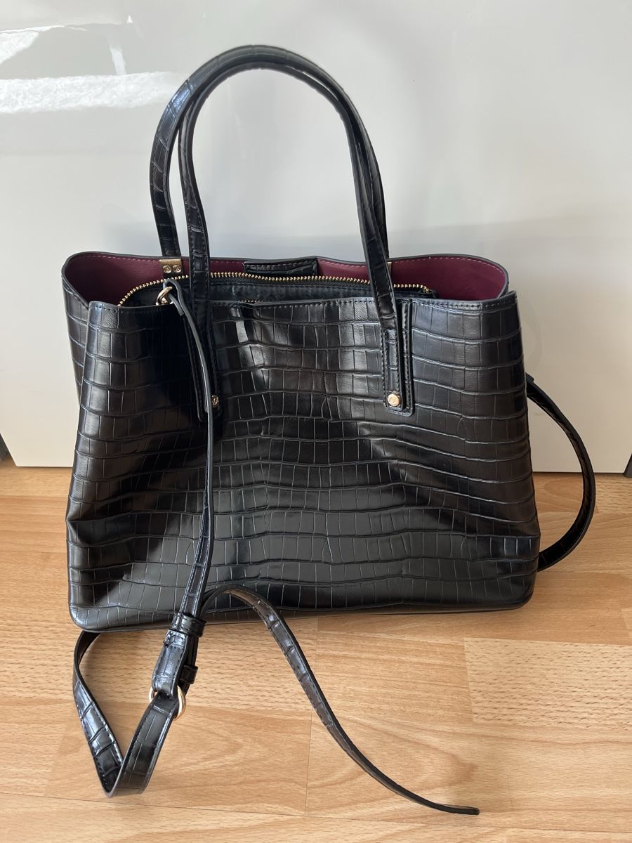 Dune London Borse da donna: Schwarze Dorry Dune London Handtasche – Usato da Zürich venduto da jmg_8005 1
