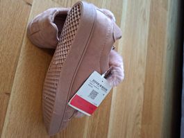 Festliche Leglove Damensneaker in altrosa Gröse 39