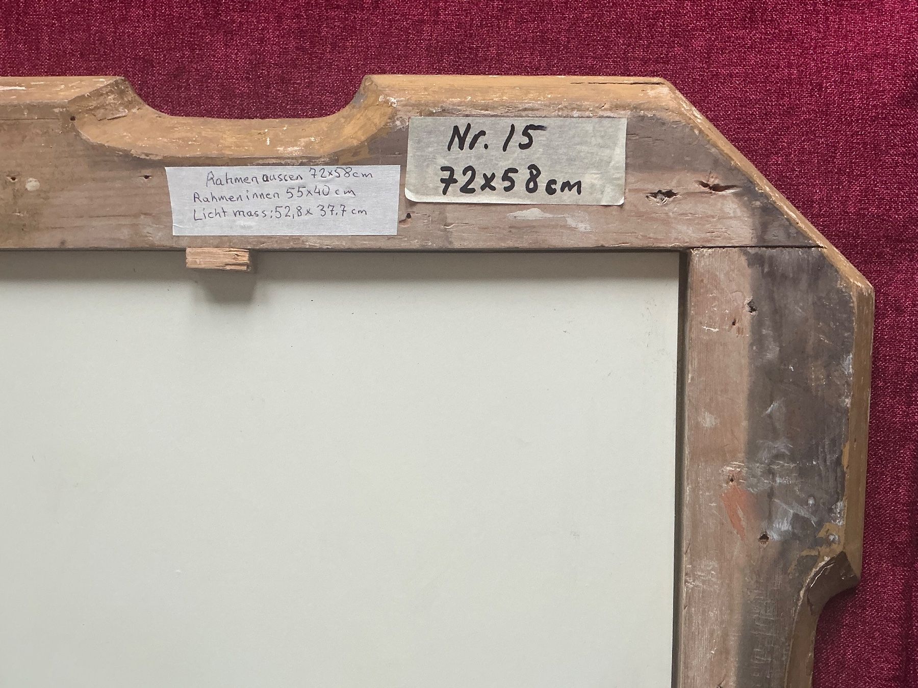 Specchi: Antik Spiegel  72x58 cm – Usato da Zürich venduto da Artnuvo 5