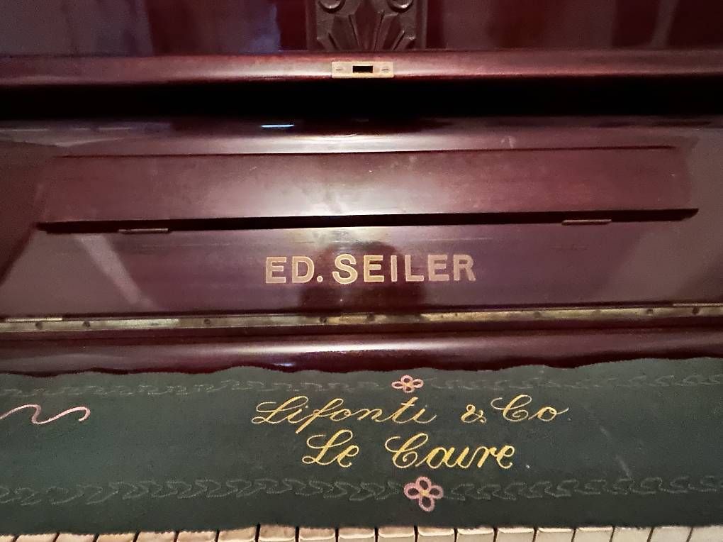Musikinstrumente: Pianoforte verticale Ed. Seiler  – Gebraucht aus Riva San Vitale von nev_9qn9 1