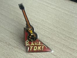 Pin Gitarre TDK