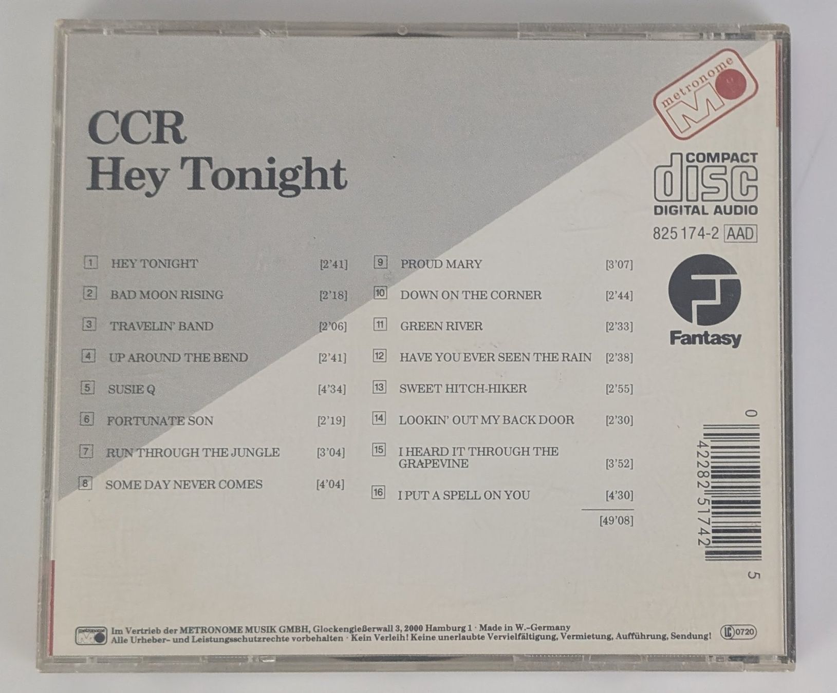 CD: CCR - Hey Tonight - CD - Top - Sammlerstück! – Usato da Zürich venduto da 1.Simon 1