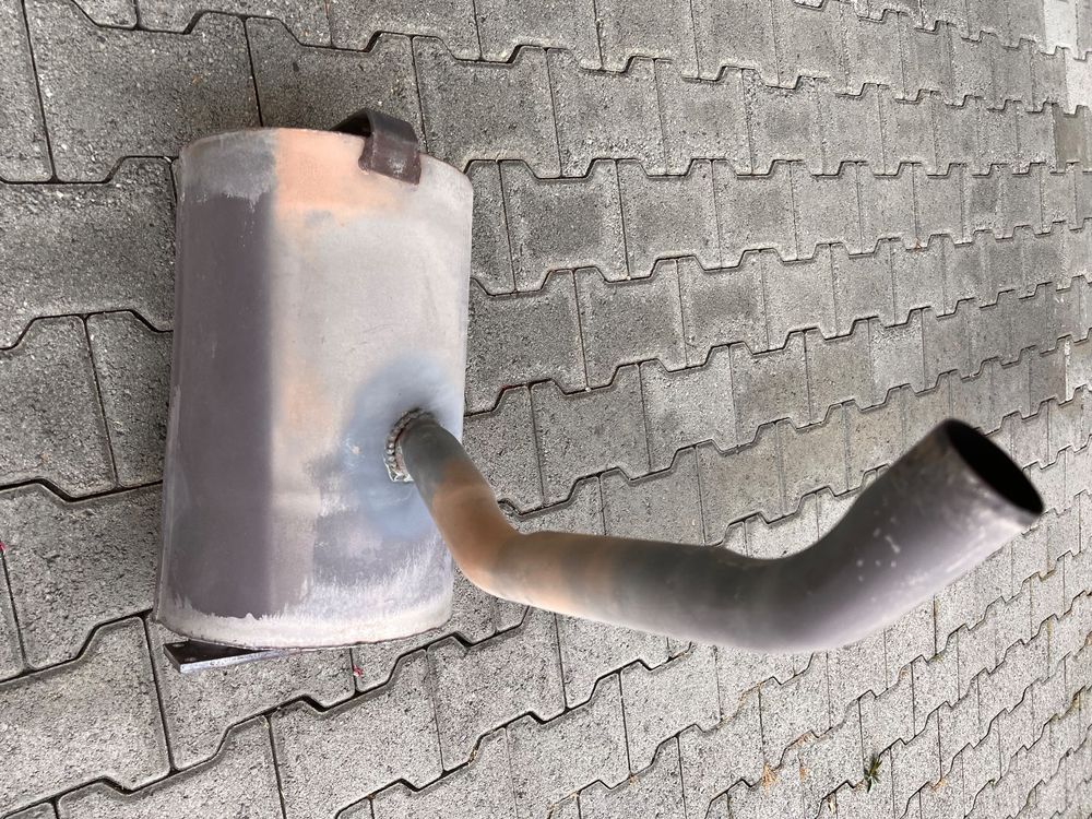 Auspufftopf für Steyr Puch Pinzgauer 710/712 defekt Kaufen auf Ricardo