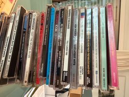alte CD Sammlung (75 CDs mit Pop, Klassik, Romane)