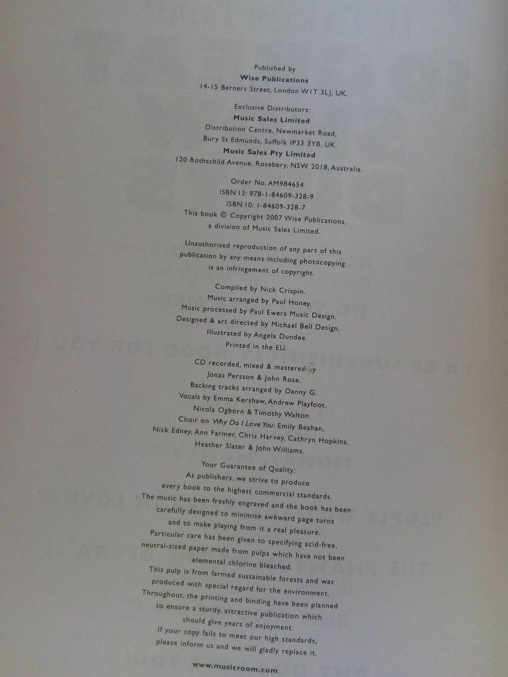 Libri: It Takes Two - 10 Great Show Duets  include 2 CDs   ©'2007 – Usato da St. Gallen venduto da elk2020 2