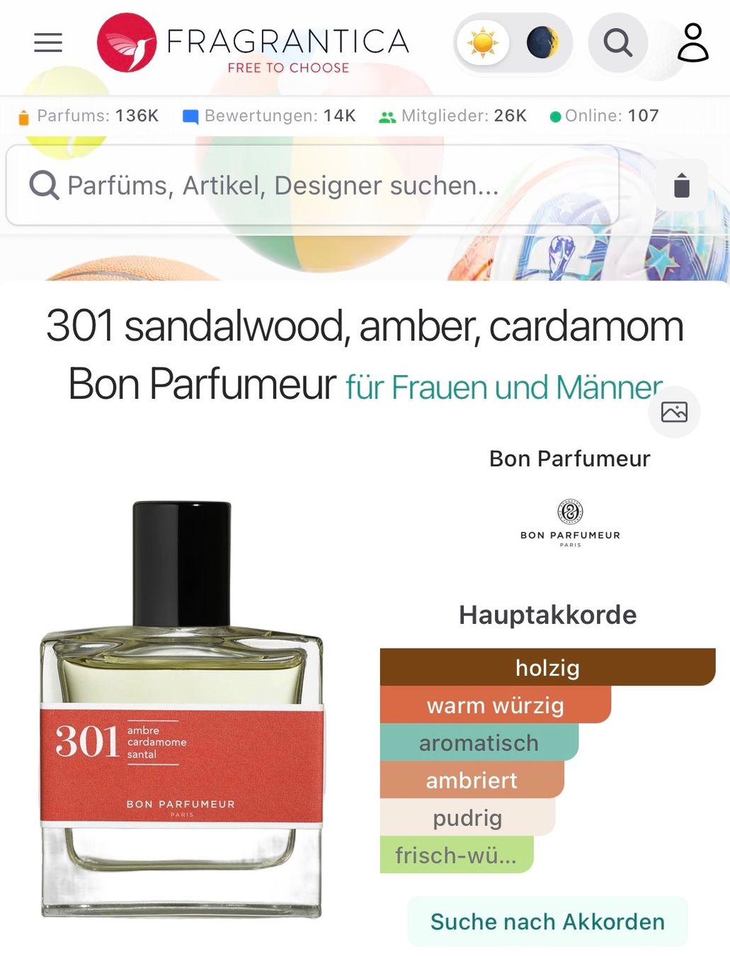 Parfums & Eau de Toilette: Bon Parfumeur, 301 - Eau de Parfum, 30ml – D'occasion à Luzern par eli_5xnv 5