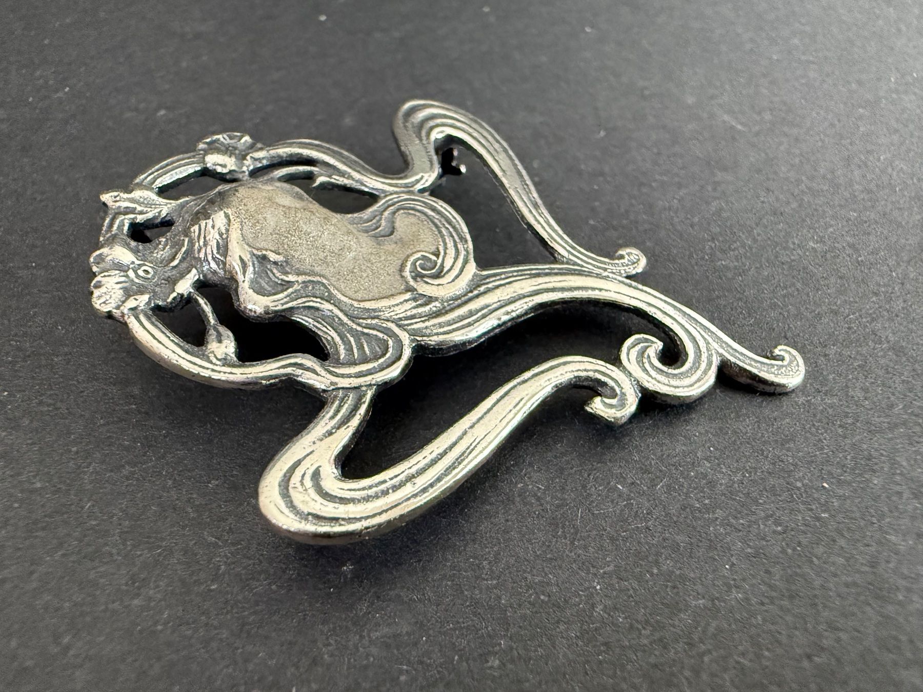 Spille & Fermagli: Antike Jugendstil Silber Brosche 925 – Usato da Spiegel b. Bern venduto da Rogger72 1