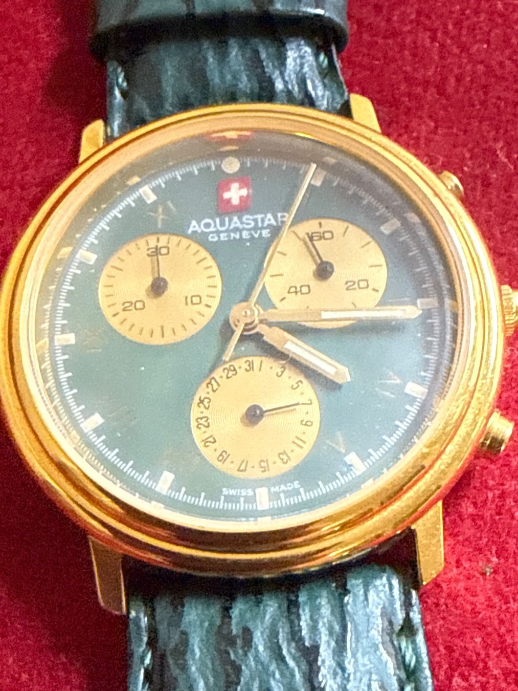 Orologi: Aquastar Chronograph 34 mm – Usato da Pfeffingen venduto da Allhandelklgwatches