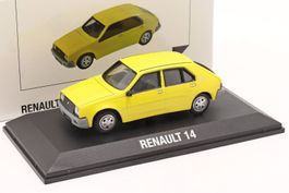 Renault 14 GTL Phase I 1976-1979 gelb / grau  1:43 von NOREV