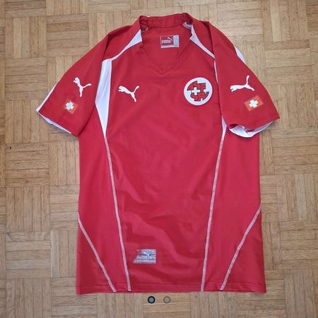 Schweiz Heimtrikot EM 2004 in Grösse S