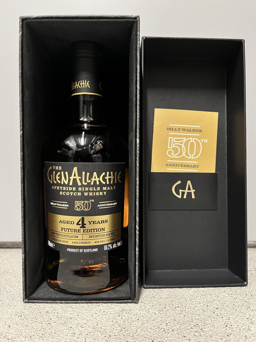 Bevande alcoliche: GlenAllachie 4yo Future Edition – Nuovo e nell'imballaggio originale da Mönchaltorf venduto da Drammer 1