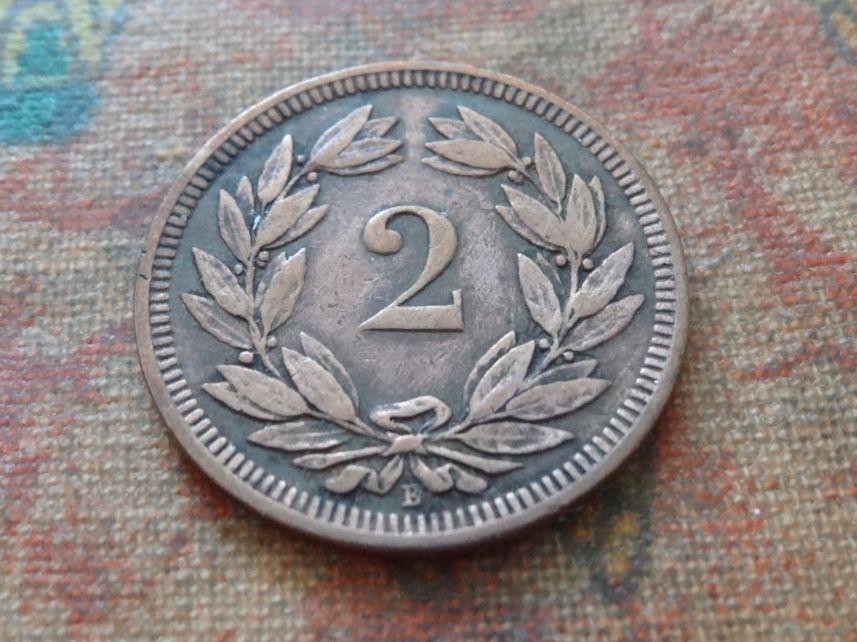 Toutes les monnaies: 2 Rp. 1898  (F) – D'occasion à Romanel-sur-Lausanne par Swift13 1